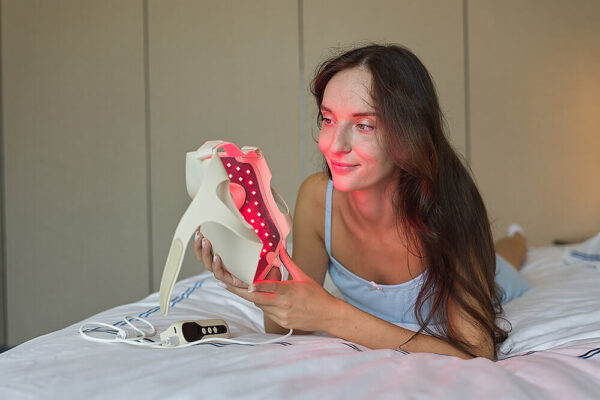 rojo dorada — led face & neck mask