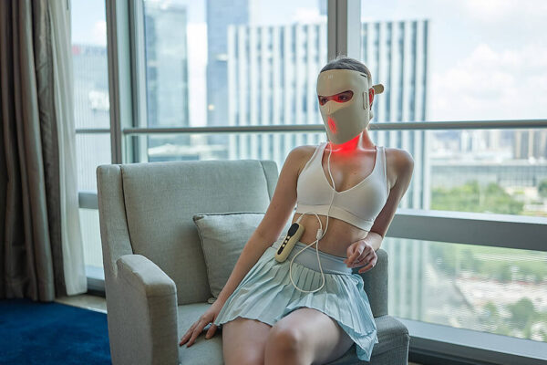 rojo dorada — led face & neck mask